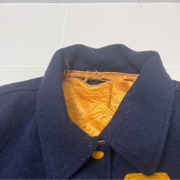 Vintage REVERSIBLE 60s varsity jacket - Picture 4 of 7